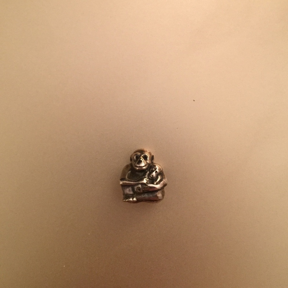 Monkey pandora charm